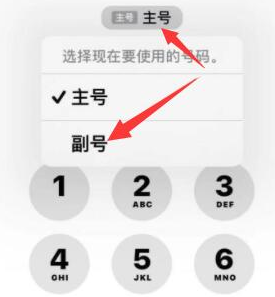 东莞苹果14维修店分享iPhone 14 Pro Max使用副卡打电话的方法 