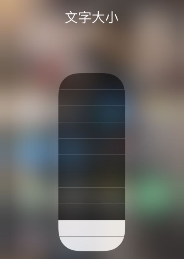 东莞苹果手机维修分享小技巧：在 iPhone 控制中心快速调节字体大小 