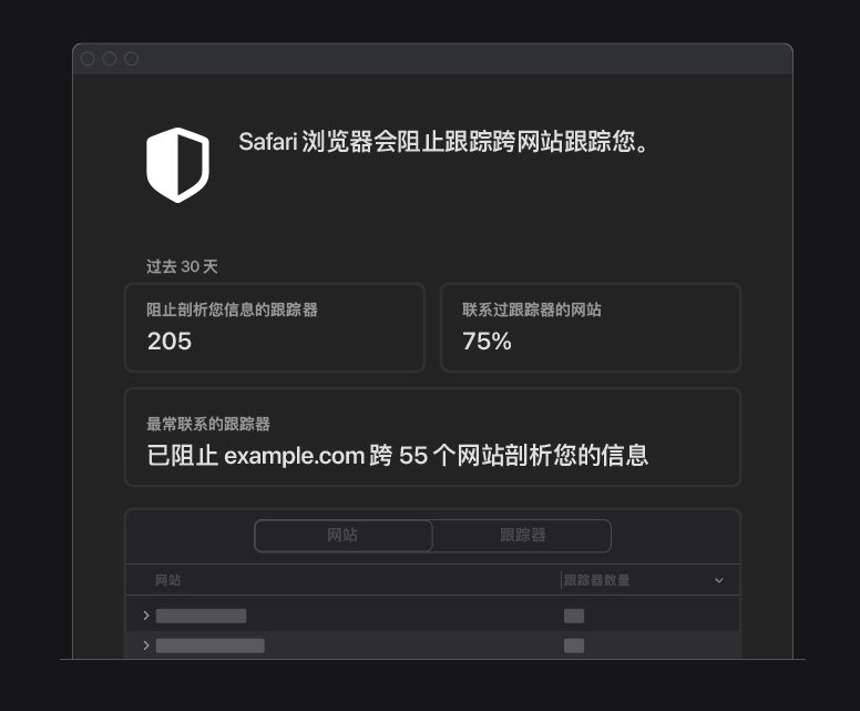 东莞苹果手机维修分享如何在 Safari 浏览器中查看和打开隐私报告 