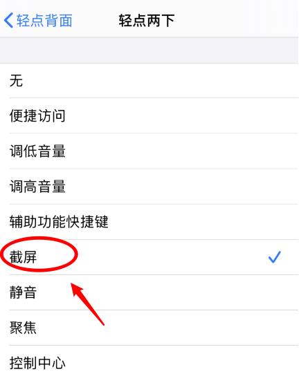 东莞苹果手机维修分享iPhone12如何启用双击截屏 