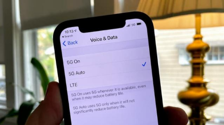 东莞苹果手机维修分享iPhone 12如何打开或关闭5G网络 